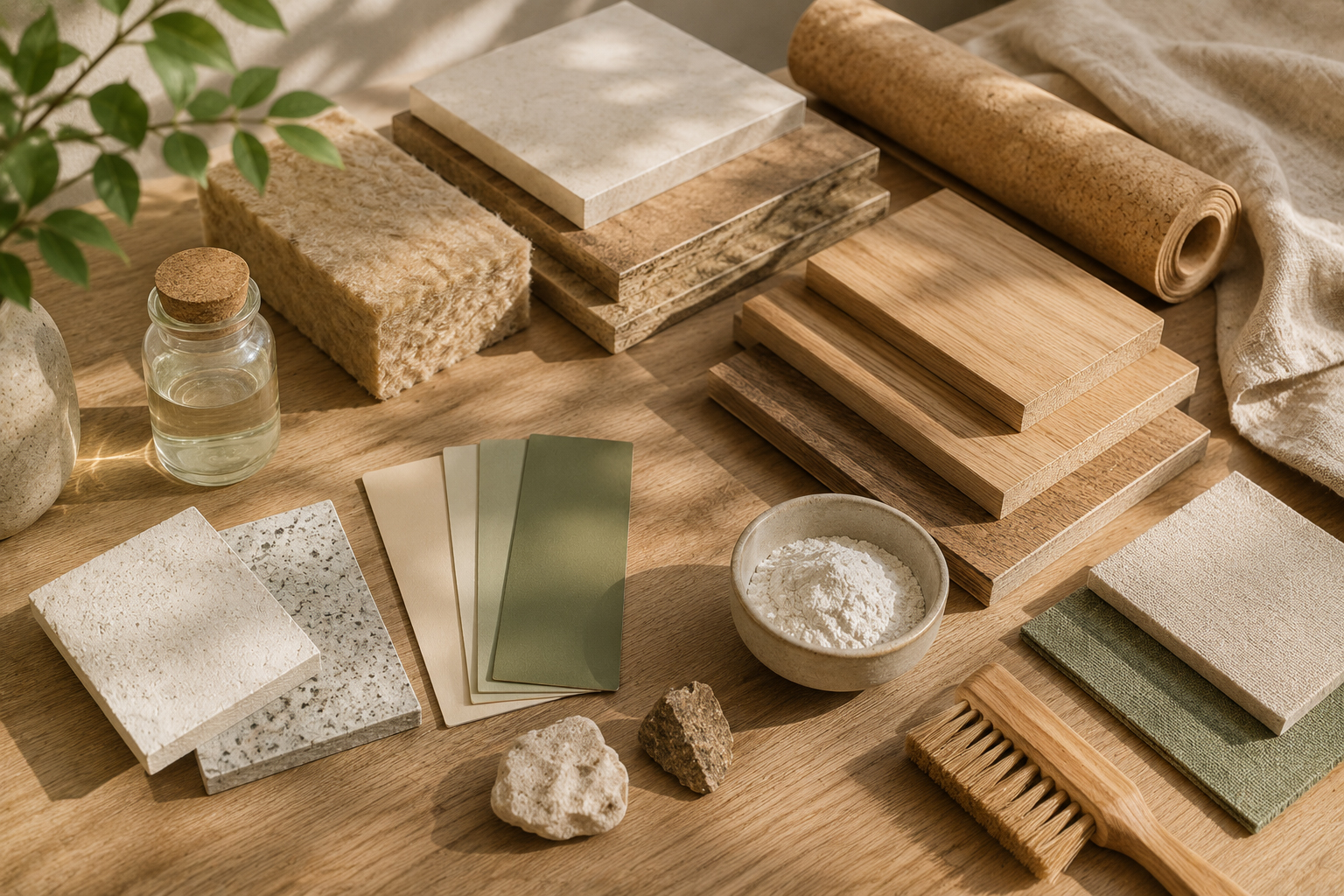 Materiales de reforma saludable