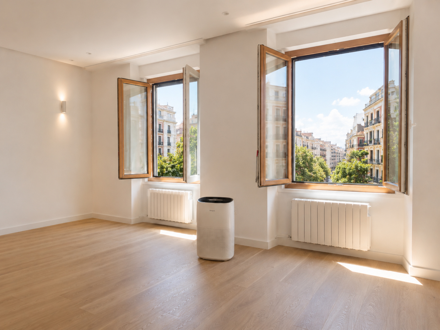 Post-Obra Biogar con vivienda vacía, limpieza técnica y filtrado HEPA